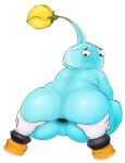  alien ambiguous_gender anthro anus big_butt butt butt_grab chubby_anthro chubby_male disembodied_hand duo elemental_creature flora_fauna hand_on_butt hi_res ice_pikmin looking_back male male/ambiguous nintendo nood1e overweight overweight_anthro overweight_male perineum pikmin pikmin_(species) plant sitting slightly_chubby solo_focus spread_anus spread_butt spreading wide_hips 