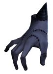  1other addams_family ahneato hat highres party_hat party_horn severed_hand simple_background solo stitched_hand stitches thing_(addams_family) wednesday_(netflix) white_background 