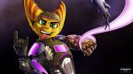  absurd_res anthro armor boots clothed clothing footwear gloves handwear hi_res lombax male mammal nether_beast ratchet ratchet_and_clank solo sony_corporation sony_interactive_entertainment sygnatus 