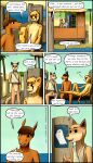  absurd_res anthro bar beach canid canine canis casual_nudity cheetah comic confusedraven dialogue domestic_dog equid equine felid feline female friends genitals group half-erect hi_res horse male mammal nude nudist penis penis_tip sea seaside teenager water young 