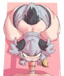  animal_humanoid avian avian_humanoid big_butt bird bird&#039;s-eye_view bird_humanoid blush borvar bottomwear butt clothing duo fellatio female first_person_view genitals grey_hair hair hi_res high-angle_view huge_butt huge_thighs human humanoid kemono_friends kneeling lipstick lipstick_on_penis looking_at_viewer makeup male male/female mammal oral pelecaniform pelecaniform_humanoid penile penis pov_blowjob sex shirt shoebill_(kemono_friends) shoebill_humanoid shorts signature tail text thick_thighs topwear yellow_eyes 