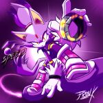  animal_ears blaze_the_cat cat_ears cat_girl cat_tail eyelashes forehead_jewel frankwolf14 fur-trimmed_gloves fur_trim furry furry_female gloves highres hover_board jumpsuit looking_at_viewer pink_footwear ponytail purple_fur sonic_(series) sonic_riders tail white_gloves yellow_eyes zipper_pull_tab 
