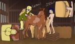  absurd_res bestiality cartoon_network ed_(ed_edd_n_eddy) ed_edd_n_eddy equid equine female feral group hi_res horse human male male/female male_on_feral mammal rolf_(eene) weepingonionsfw 