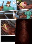  anthro barbecue bound bovid bovine breasts cattle chango-tan clothing cooked_alive cooking_vore crying daughter felid female fire grill implied_cannibalism lying male mammal melanie_cow mother nipples on_back outside pantherine parent penetration pussy tears thick_thighs vaginal vaginal_penetration 