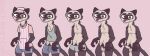  2023 absurd_res anthro apron balls black-footed_ferret bottomless bottomwear boxers_(clothing) boxers_only brown_body brown_fur bulge cheek_tuft chest_tuft claws clothed clothing dark_body dark_fur digital_drawing_(artwork) digital_media_(artwork) digital_painting_(artwork) disney erection eyebrows facial_tuft fingers flaccid fluffy fur fur_markings genitals hat headgear headwear hi_res humanoid_genitalia humanoid_penis inner_ear_fluff light_body light_fur looking_at_viewer male mammal markings mostly_nude multicolored_body multicolored_fur mustelid musteline nude partially_clothed paws penis pink_background pink_nose prick_ears pubes shorts signature simple_background simple_coloring simple_eyes smile snout solo standing sweet.lemons tan_body tan_fur thick_eyebrows topless topwear travis_(zootopia) true_musteline tuft two_tone_body two_tone_fur underwear underwear_only weasel zootopia 