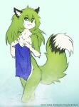 canid canine elronya fan_character female fox lynn mammal towel 