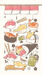  :t ^^^ artist_name blush chopsticks closed_eyes commentary_request cup fish_(food) flag flower_(symbol) food highres makizushi mamezara matsu_symbol musical_note nigirizushi no_humans pikachu plate poke_ball_print pokemon pokemon_(creature) poltchageist simple_background snom solid_oval_eyes soy_sauce sparkle speech_bubble spoken_musical_note steam sushi sushi_geta tatsugiri tatsugiri_(curly) tatsugiri_(droopy) tatsugiri_(stretchy) temakizushi temariame14 twitter_username wasabi white_background yunomi 