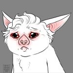  astarion_(baldur&#039;s_gate) baldur&#039;s_gate baldur&#039;s_gate_3 bat batstarion bodily_fluids crying feral feralized fur leaf-nosed_bat male mammal microbat onehandedbndt red_eyes sad solo tears vampire_bat watery_eyes white_body white_fur yangochiropteran 