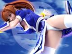 3d dead_or_alive incise_soul japanese_clothes kasumi kasumi_(doa) m-rs panties tecmo thighhighs underwear 