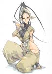  black_hair ibuki kyura9een ninja pixiv_thumbnail resized street_fighter 