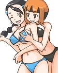  lowres multiple_girls natane_(pokemon) nintendo pokemon suzuna_(pokemon) yuri 