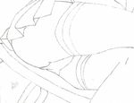  angel211283 close-up detached_sleeves drawing monochrome panties sitting skirt solo 