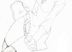  angel211283 drawing monochrome panties skirt solo tagme 
