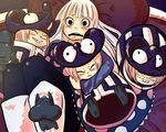  artist_request eruka_frog long_hair mizune mizune_mouse multiple_girls pantyhose pink_hair soul_eater white_hair 