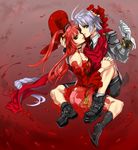  1girl another_blood daijuuji_kuzaku demonbane hat long_hair panties red_hair red_panties shiga underwear 