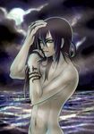  artist_request long_hair lowres naked naruto night nude orochimaru 