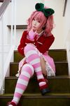  anya_alstreim code_geass cosplay destiny_doll photo pink_hair tatsuki 