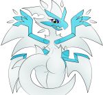  4_wings alpha_channel ambiguous_gender anthro anthrofied big_butt butt claws dragon glowing hi_res legendary_pok&eacute;mon looking_back multi_wing nintendo pok&eacute;mon pok&eacute;mon_(species) pok&eacute;morph scalie simple_background solo transparent_background ultra_necrozma video_games wings zinzoa 