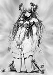  :d ar_tonelico ar_tonelico_i bangs boots bosshi braid breasts bulge emphasis_lines erection full_body futanari gloves greyscale groin hair_ornament headgear highleg highleg_leotard huge_penis kneeling leotard long_hair looking_at_viewer monochrome naughty_face open_mouth parted_lips penis penis_in_leotard puffy_sleeves see-through shadow shurelia side_braid sketch small_breasts smile solo testicles thigh_boots thighhighs turtleneck twin_braids very_long_hair 