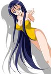  blue_eyes blue_hair breasts final_fantasy final_fantasy_vii large_breasts lipstick long_hair makeup one-piece_swimsuit pollensalta sinko solo swimsuit very_long_hair 