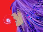  bad_id bad_pixiv_id blue_eyes headphones kamui_gakupo long_hair male_focus open_mouth purple_hair solo uya vocaloid 