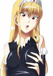  blonde_hair breast_grab breasts grabbing hime_(kaibutsu_oujo) hinoki kaibutsu_oujo lilianne red_eyes tiara 