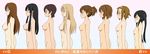  akiyama_mio black_hair blush breasts brown_hair bust_chart everyone glasses highres hirasawa_ui hirasawa_yui k-on! kotobuki_tsumugi large_breasts lineup long_image manabe_nodoka medium_breasts multiple_girls nakano_azusa nipples nude profile rm_(rm32) short_hair small_breasts tainaka_ritsu translated twintails wide_image yamanaka_sawako 