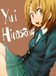  bad_id bad_pixiv_id brown_eyes brown_hair hirasawa_yui k-on! nishiuri_warito school_uniform short_hair skirt solo 