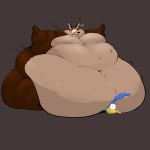  avian belly big_belly big_butt bird blush butt canid canine canis coyote crush falling huge_butt hyper hyper_belly hyper_butt looney_tunes mammal morbidly_obese obese overweight roadrunner roadrunner_(looney_tunes) saintdraconis sitting tongue warner_brothers wile_e._coyote 