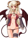  blond_hair blonde_hair collar demon_girl horns long_hair ragnarok_online succubus wings 