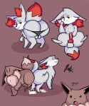  animal_genitalia animal_penis balls big_butt butt canid canine cum cum_inside cum_on_penis duo eevee fennekin fox francis_(nic-m-lyc) girly lokking_at_viewer male male/male mammal nic-m-lyc nintendo penis pok&eacute;mon pok&eacute;mon_(species) sex shiny_pok&eacute;mon simple_background video_games 