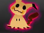  disguise glowing invalid_background mimikan mimikyu nintendo pok&eacute;mon pok&eacute;mon_(species) pokemon(species) video_games wooden_tail 