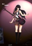  akiyama_mio ga-rei ga-rei_zero guitar instrument k-on! long_hair 