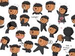  akatsuki_(naruto) chibi naruto naruto_shippuuden saurien the_many_faces_of tobi 