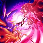  bodysuit brown_hair closed_eyes code_geass dress dual_persona long_hair mark_nemo multiple_girls nemo_(nightmare_of_nunnally) nightmare_of_nunnally nunnally_lamperouge 