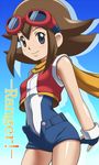  awa goggle goggles minami_(pokemon) pokemon pokemon_(game) pokemon_ranger pokemon_ranger_traces_of_light scarf tracks_of_light 