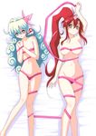  green_hair nia_teppelin niwatori_kokezou red_hair tengen_toppa_gurren-lagann tengen_toppa_gurren_lagann yoko_littner yoko_ritona 