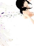  bad_id bad_pixiv_id barefoot black_hair breasts copyright_request highres large_breasts long_hair nimirom nude solo 