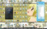  chinese desktop hidamari_sketch miyako tencent_qq windows 