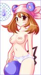  azurill haruka_(pokemon) lowres nagatu_usagi nintendo pokemon 