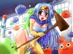  :d :o bangs black_eyes blue_hair blue_skin blush breasts bubble_slime cape circlet cleavage dragon_quest dragon_quest_iii dress elbow_gloves game_cg gem gloves green_skin hair_between_eyes holding imminent_rape indoors jumping large_breasts leaning_forward long_hair monster motion_blur no_bra non-web_source o_o open_mouth orange_skin panties pink_panties red_eyes sage_(dq3) shirt short_dress sideboob skirt skirt_tug slime_(dragon_quest) slime_beth smile splush_wave staff standing surprised sweat taut_clothes taut_shirt thighhighs thighs torn_clothes torn_legwear underwear very_long_hair weapon window yellow_legwear 
