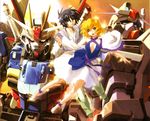  gundam gundam_seed gundam_seed_destiny mecha scanning_artifacts screening shinn_asuka stella_loussier 