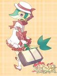  ashita_no_nadja cosplay dress pokemon pokemon_(game) pokemon_black_and_white pokemon_bw red_eyes ribbon suitcase tsutaaja 