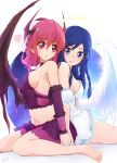  aida_mana ashita_wa_hitsuji dokidoki!_precure dress feet hishikawa_rikka horns no_bra pretty_cure wings 