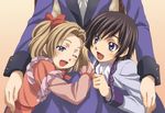  2girls code_geass lelouch_lamperouge multiple_girls nunnally_lamperouge younger 