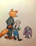  2019 anthro canid canine clothed clothing disney female fennec finnick fox fur judy_hopps lagomorph male mammal mortic_ox nick_wilde rabbit zootopia 