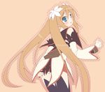  bad_id bad_pixiv_id blue_eyes blush brown_hair detached_sleeves flower gloves hair_ornament haru_(arser_doil) long_hair looking_back marta_lualdi panties tales_of_(series) tales_of_symphonia tales_of_symphonia_knight_of_ratatosk thighhighs underwear upskirt very_long_hair 