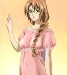  brown_eyes glasses long_hair navel screencap see-through senjou_nanase solo stitched third-party_edit yumeria 