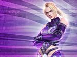  artist_request blonde_hair highres nina_williams skin_tight solo tekken wallpaper 