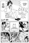  comic furuya_usamaru greyscale how_to monochrome short_cuts translated 